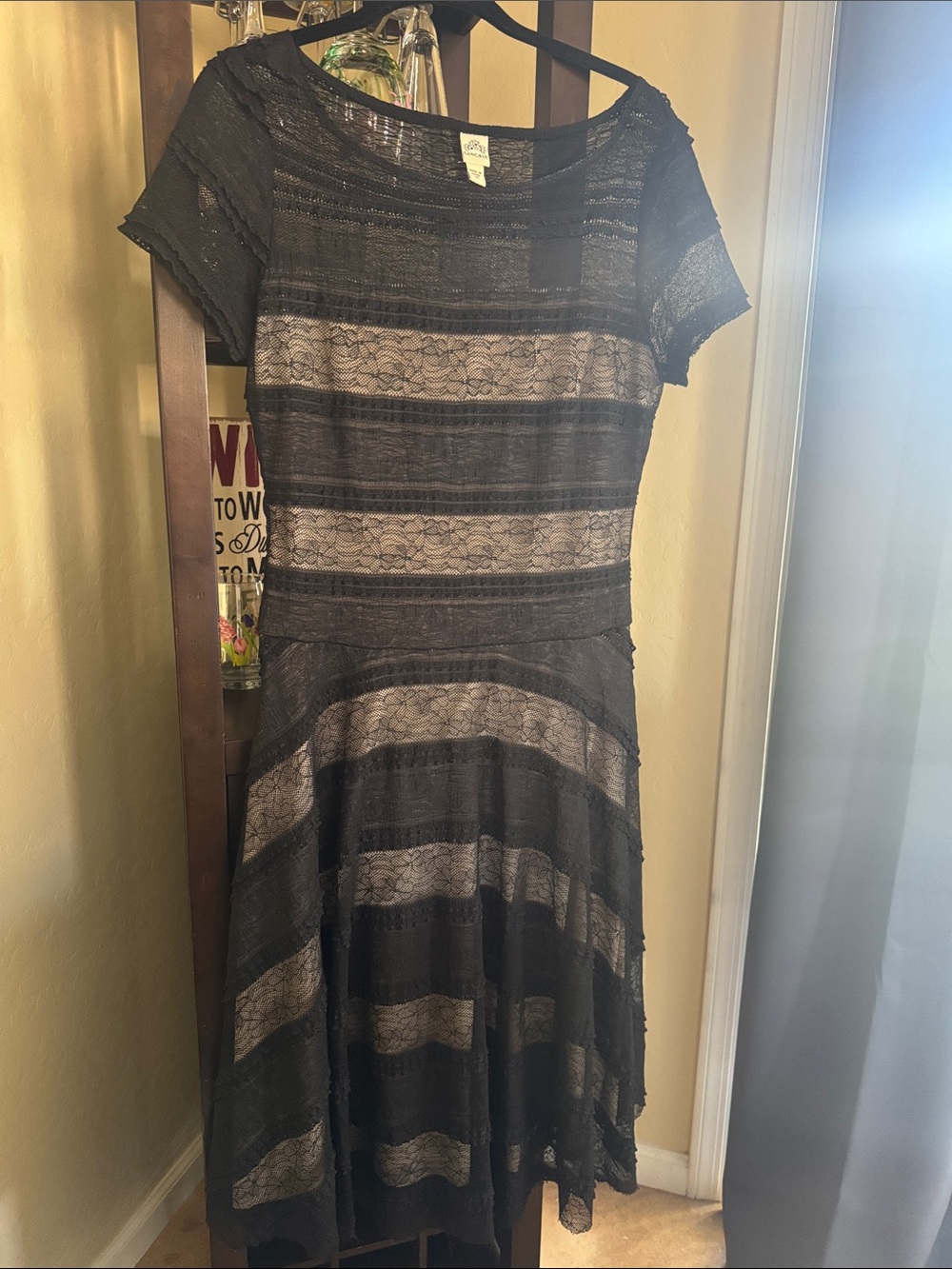 Long black dress